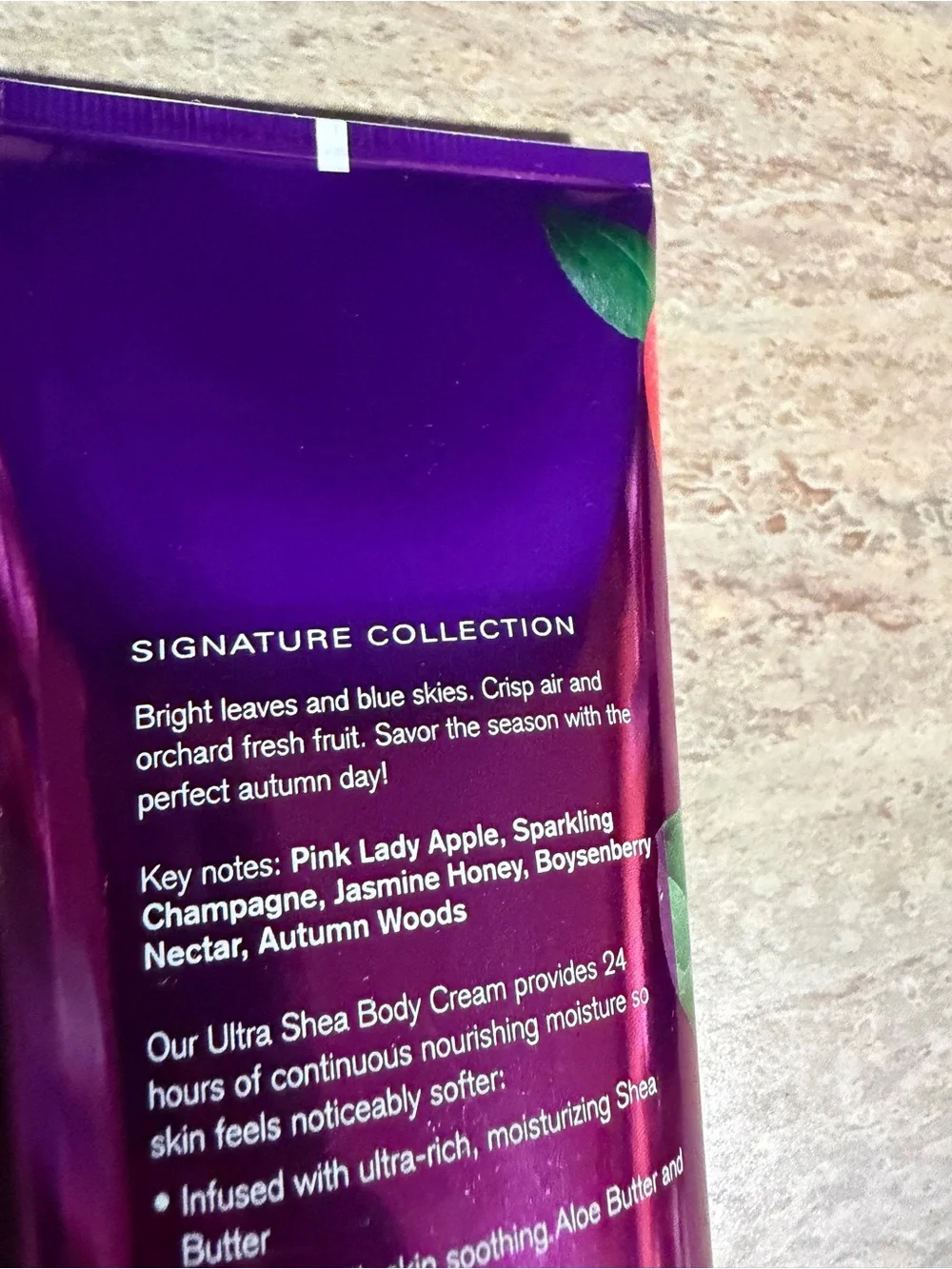 Bath & Body Works Champagne Apple & Honey Ultra Shea Body Cream